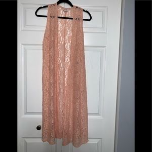 LuLaRoe XS Peach Lace Joy